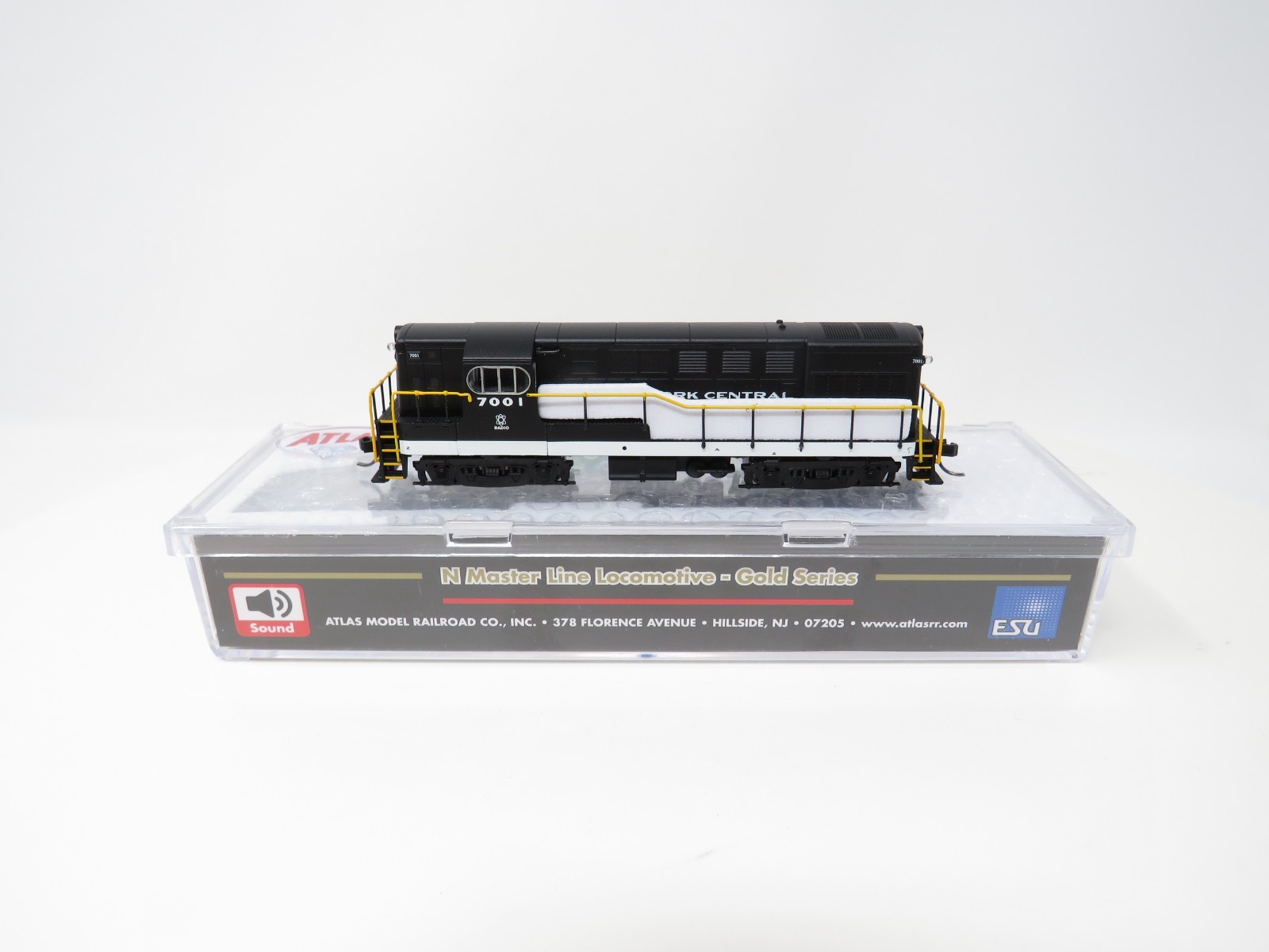 Atlas N 40005542 DCC Sound New York Central NYC FM H16-44 Diesel Locomotive