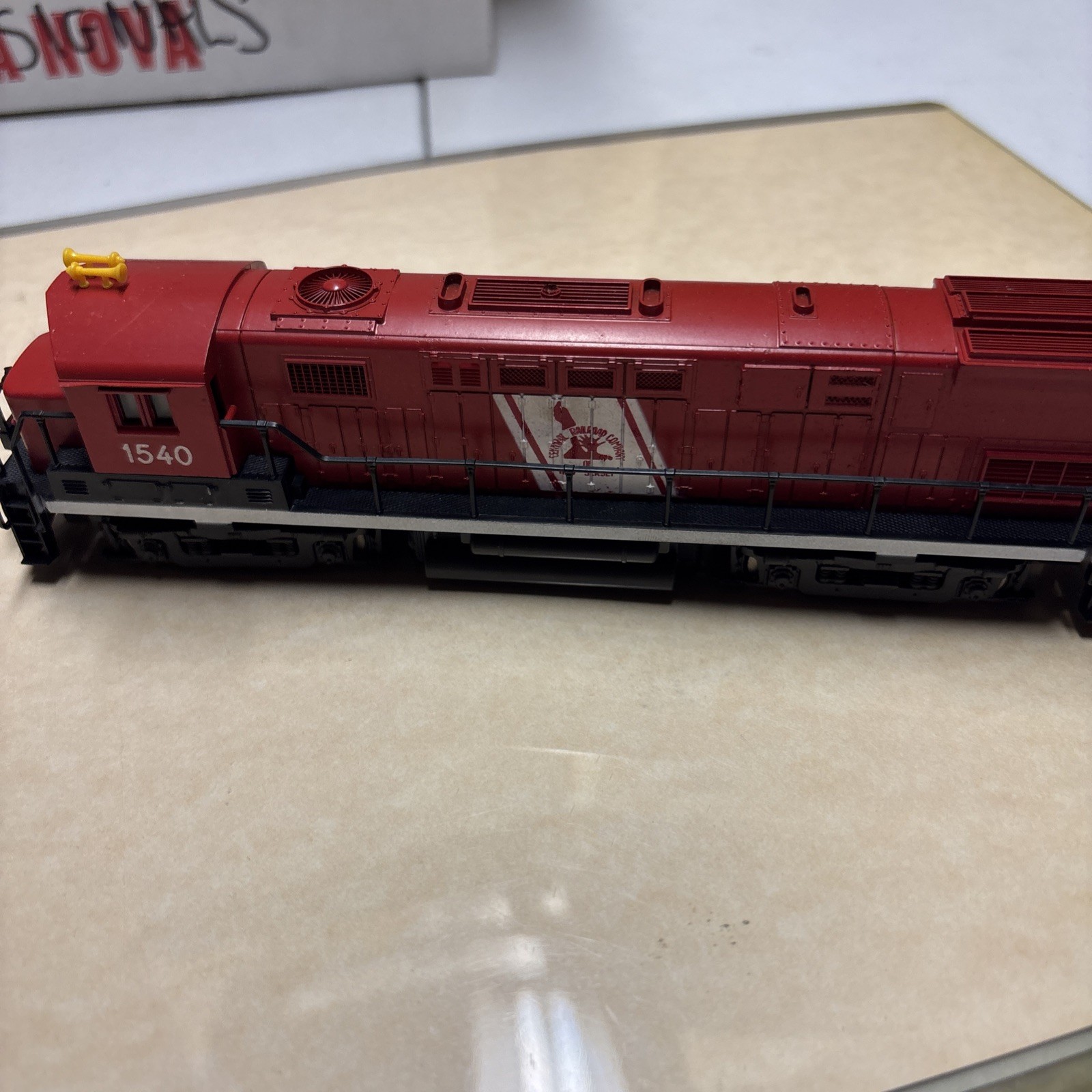 Alco Century 424 Locomotive 5015 Central If New Jersey