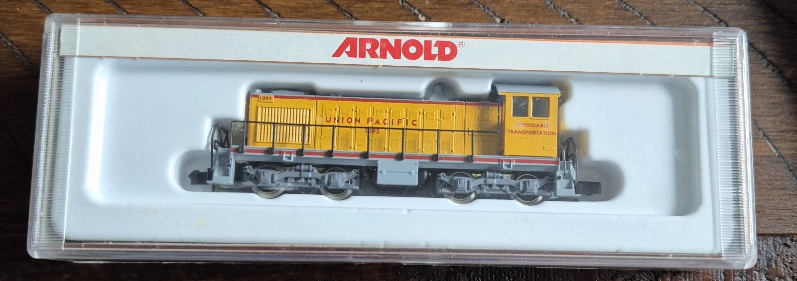 N 9mm Arnold 5022 Alco S-2 Diesel loco UP #1092 Never Used