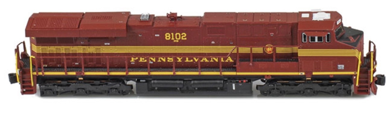 AZL 62411-6 GE ES44AC NS-HERITAGE PENNSYLVANIA RAILROAD 8102 LOC Z Scale Z Gauge
