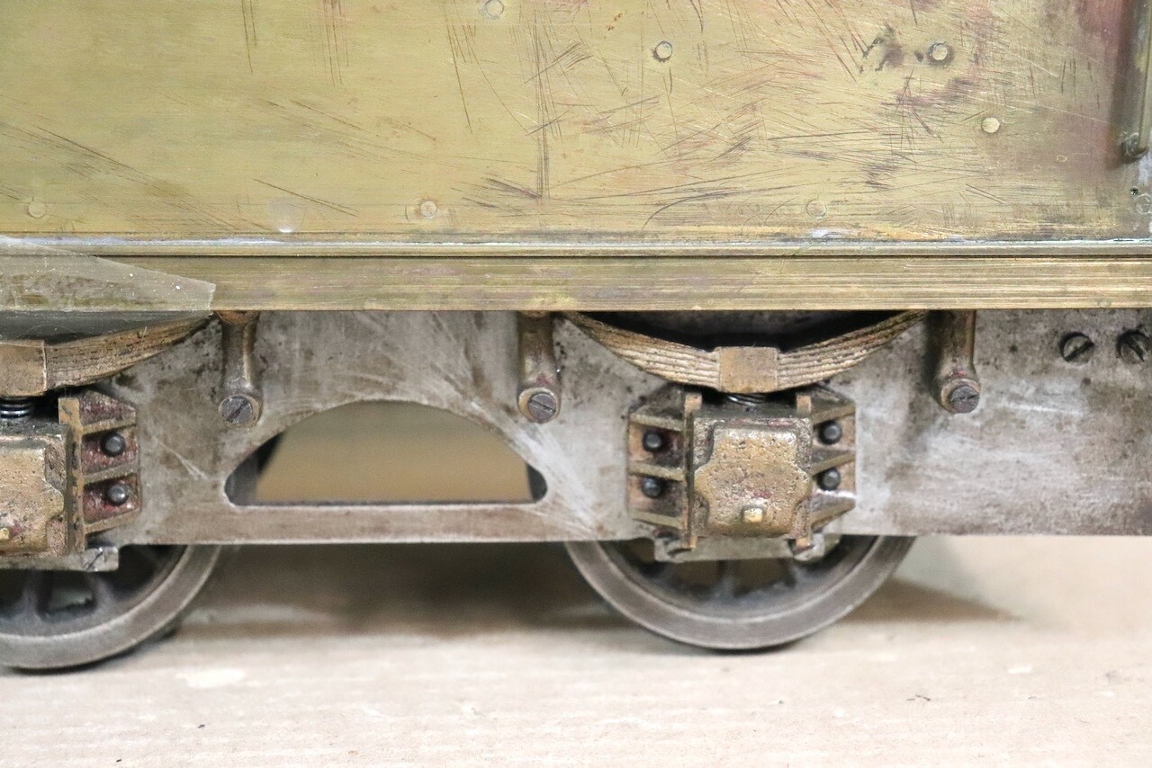 LIVE STEAM 3 1/2 Inch 3.5 inch GAUGE LMS BR TENDER for BLACK 5 LOCOMOTIVE ob