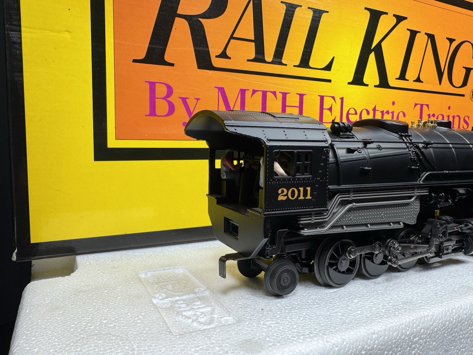 MTH RailKing 30-1307-1 Norfolk & Western 2-8-8-2 steam loco #2011 PS2 BCR LNIB
