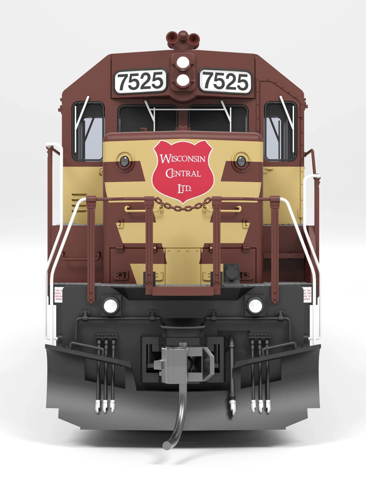 Broadway Limited HO 9822 Wisconsin Central Operation Lifesaver EMD SD45 Diesel