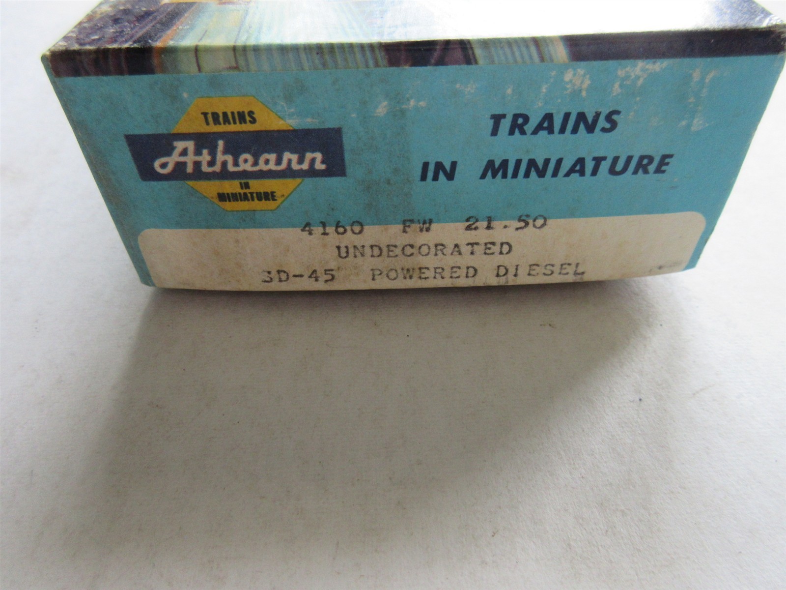 Athearn HO 4160 SD45 Power Undecorated Black Diesel Locomotive Kit NEW