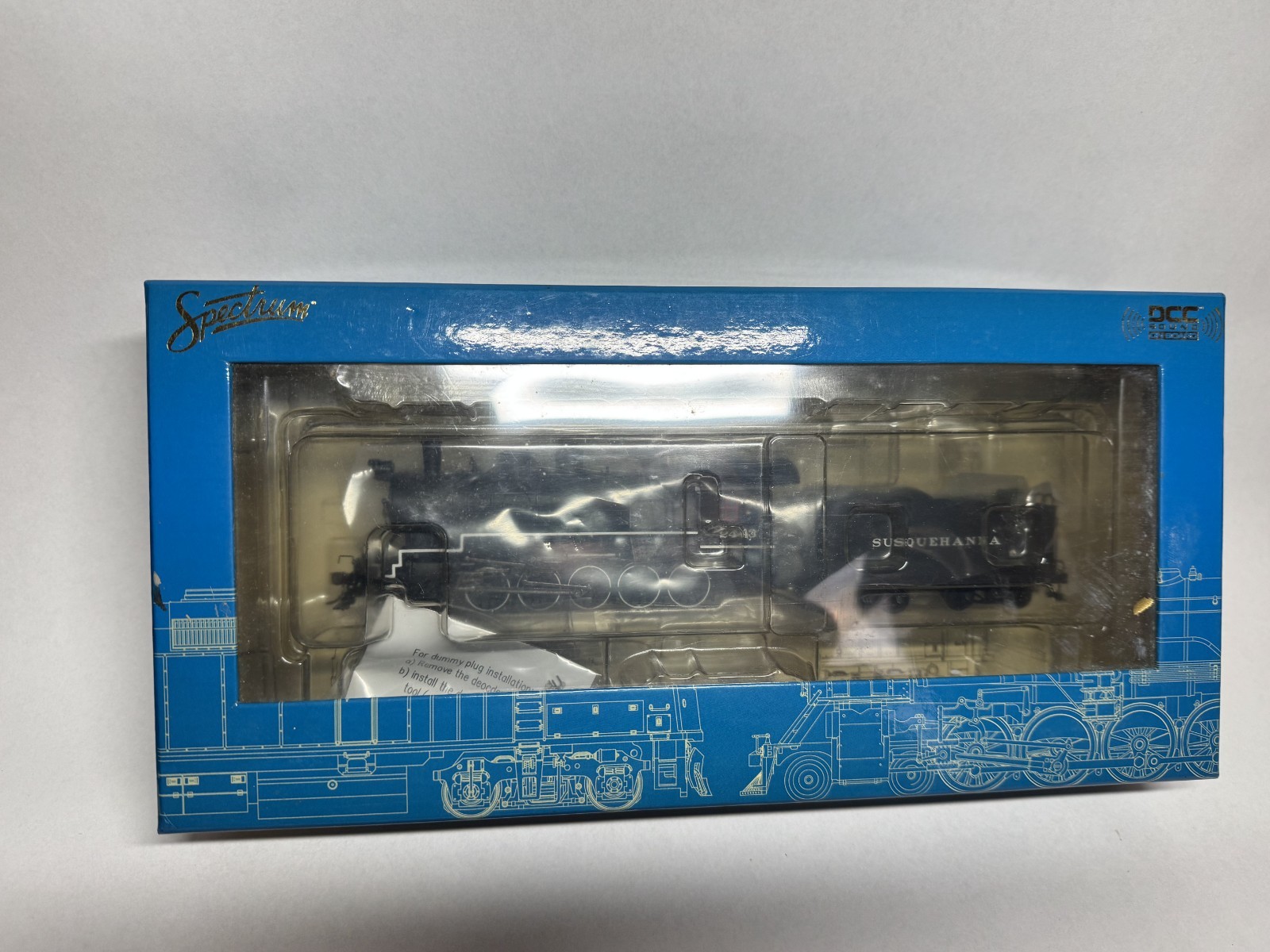 Bachmann Spectrum #84306 2-10-0 Russian Decapod Susquehanna #2443 HO Sound New