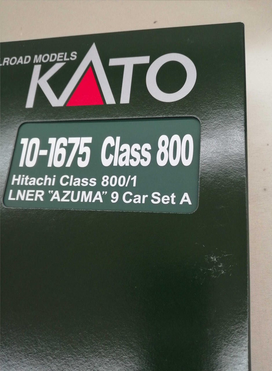 KATO British Rail CLASS800/1 LNER “AZUMA” 9-Car Set N Gauge