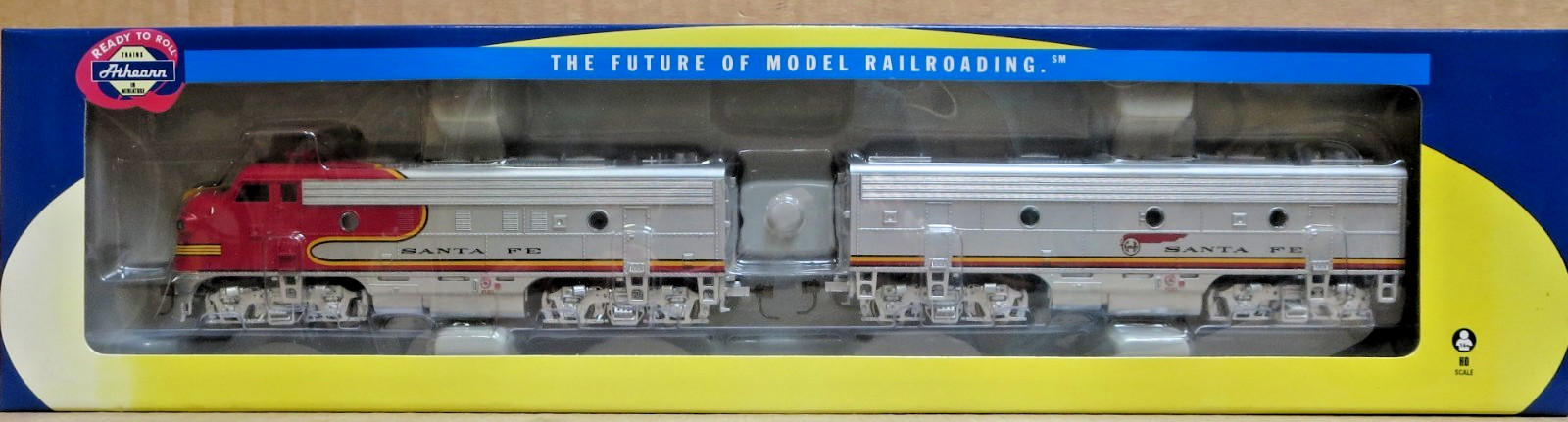 Athearn 80218 Santa Fe F7A-F7B 41L & 41A PWR/DMY MIB HO