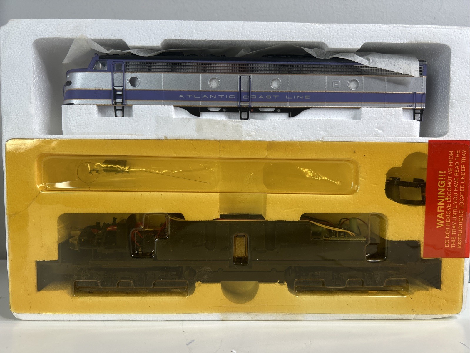 PROTO 2000 E8/9 ATLANTIC COAST LINE #532 DCC PLUG NIB RARE HO. NIB