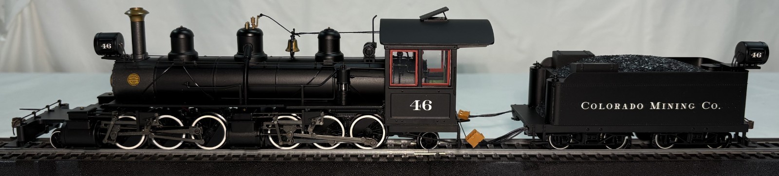 Bachmann Spectrum 28762 On30 Colorado Mining Co. 2-6-6-2 Steam Loco #46 DCC