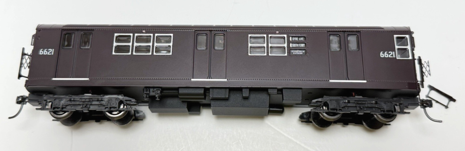 MTH HO R-17 SUBWAY 3-CAR NON-POWER SET NYC METROPOLITAN TRANSPORTATION AUTHORITY