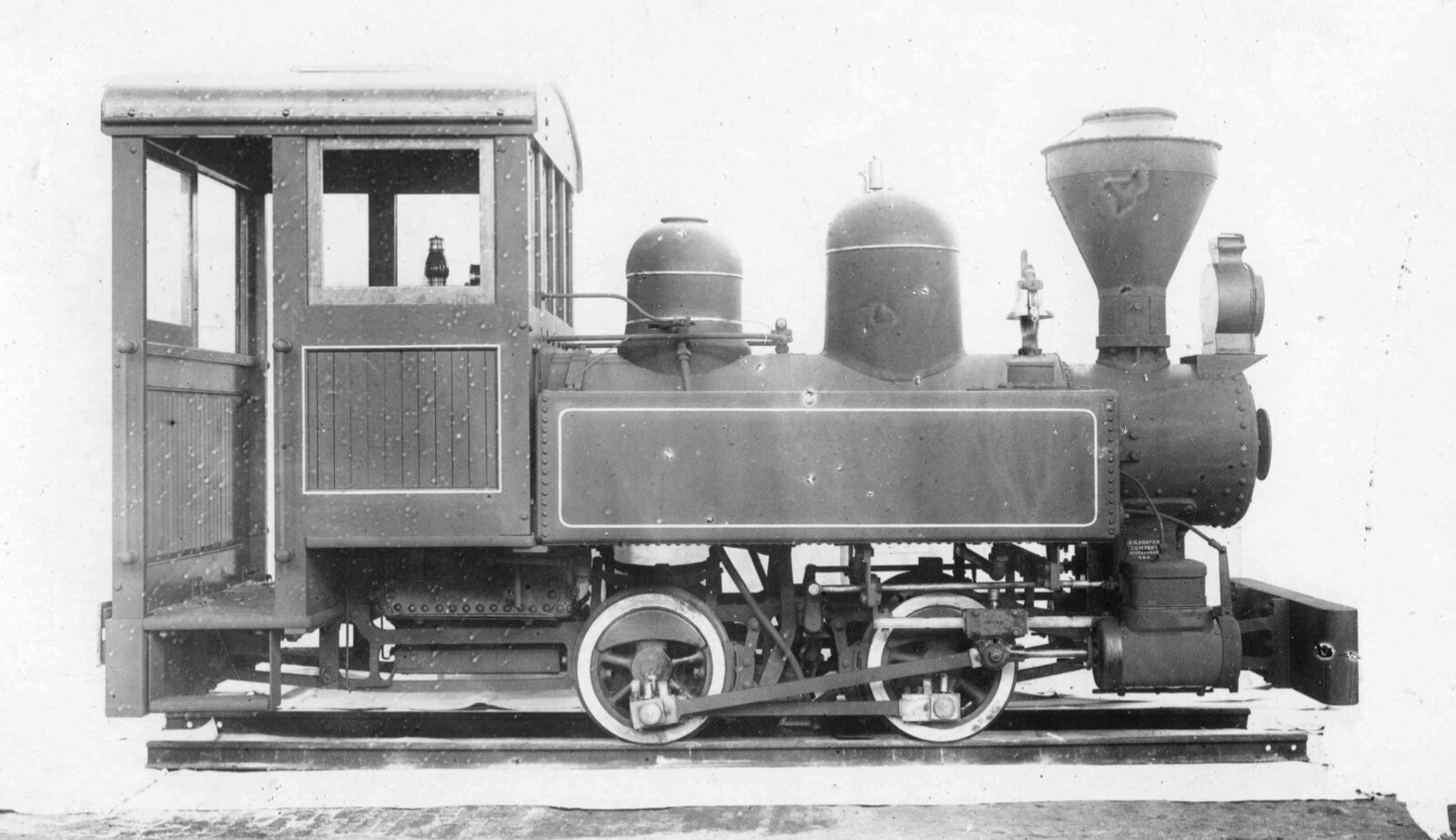 Nn3/Nm Scale 0-4-0 H.K. Porter Steam Locomotive Kit w/Power Drive 6.5mm Gauge