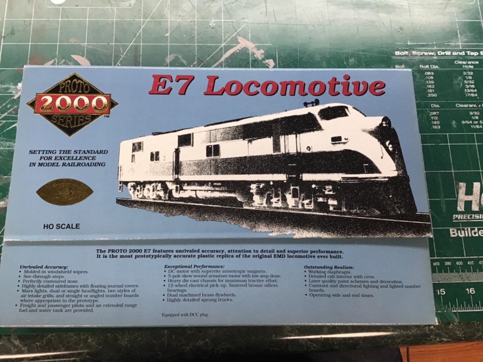 NEW Proto 2000 HO 21072 Undecorated E7 Locomotive A unit with DCC Plug