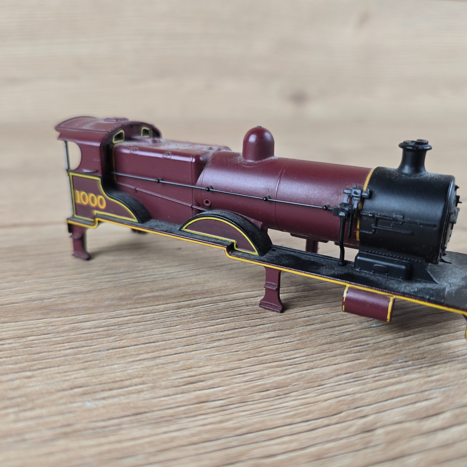 Hornby R376 Class 4P Compound Steam Locomotive Body Only 1000 Maroon OO Gauge
