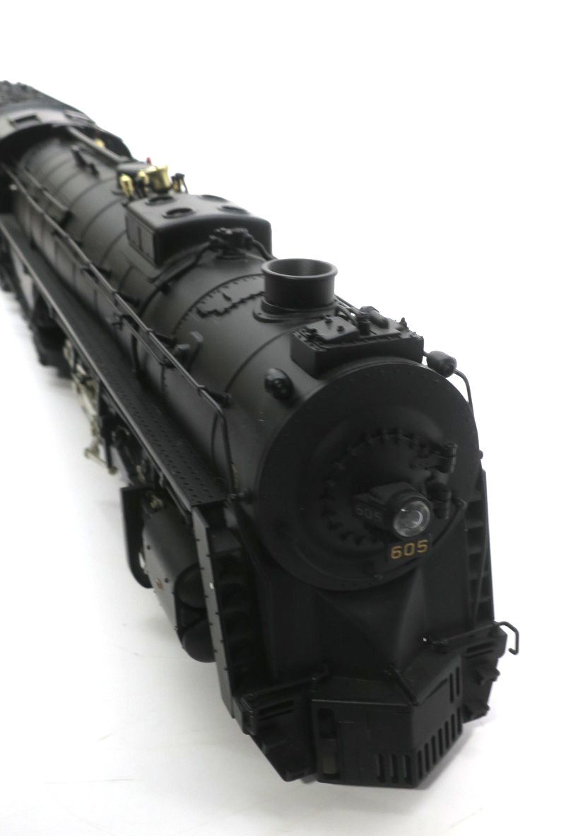 MTH 20-3058-1 N&W 4-8-4 Unshrouded J-Class Steam Loco & Tender #605 with PS2