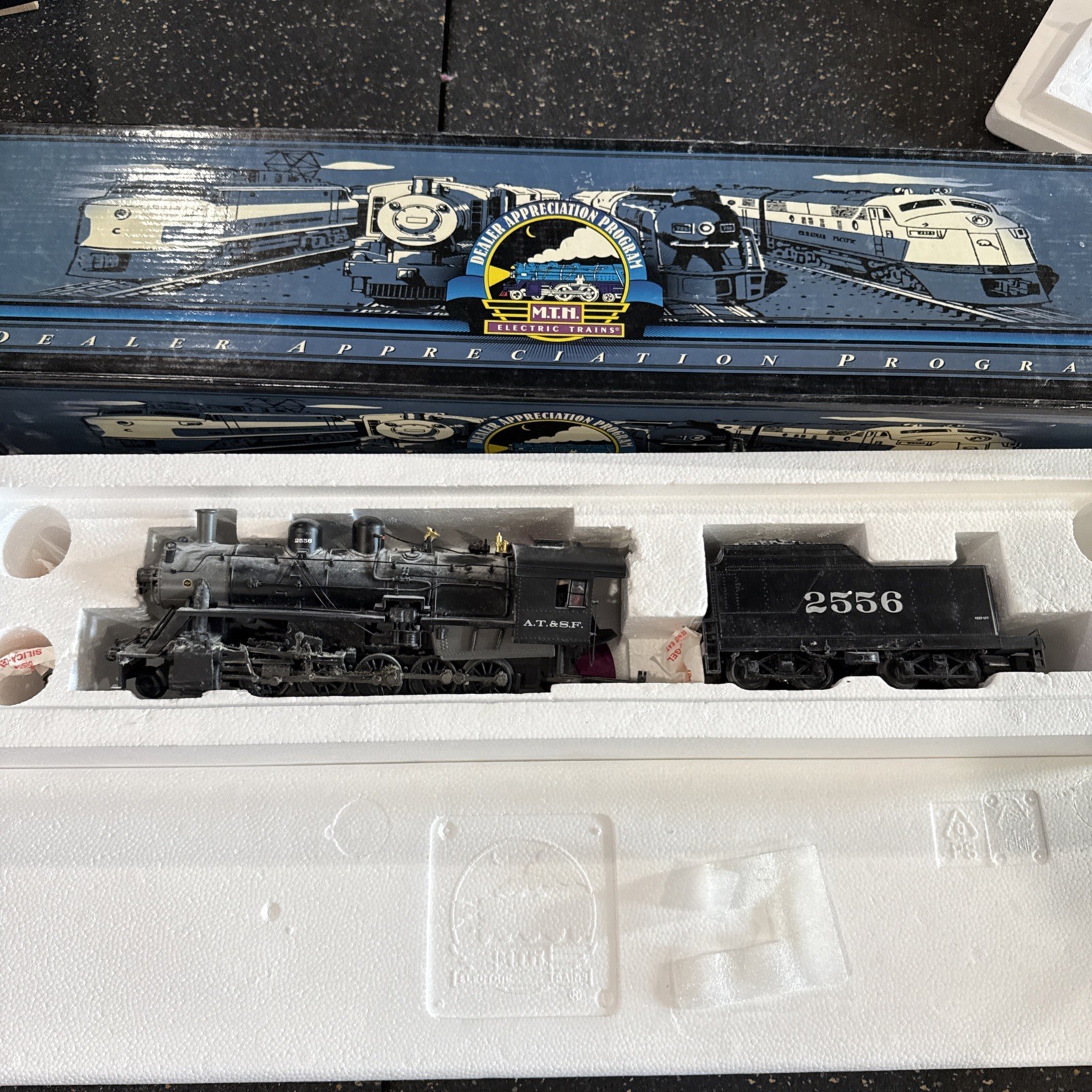 MTH 20-80008A 2-10-0 Russian Decapod Steam Engine Proto Sounds Box