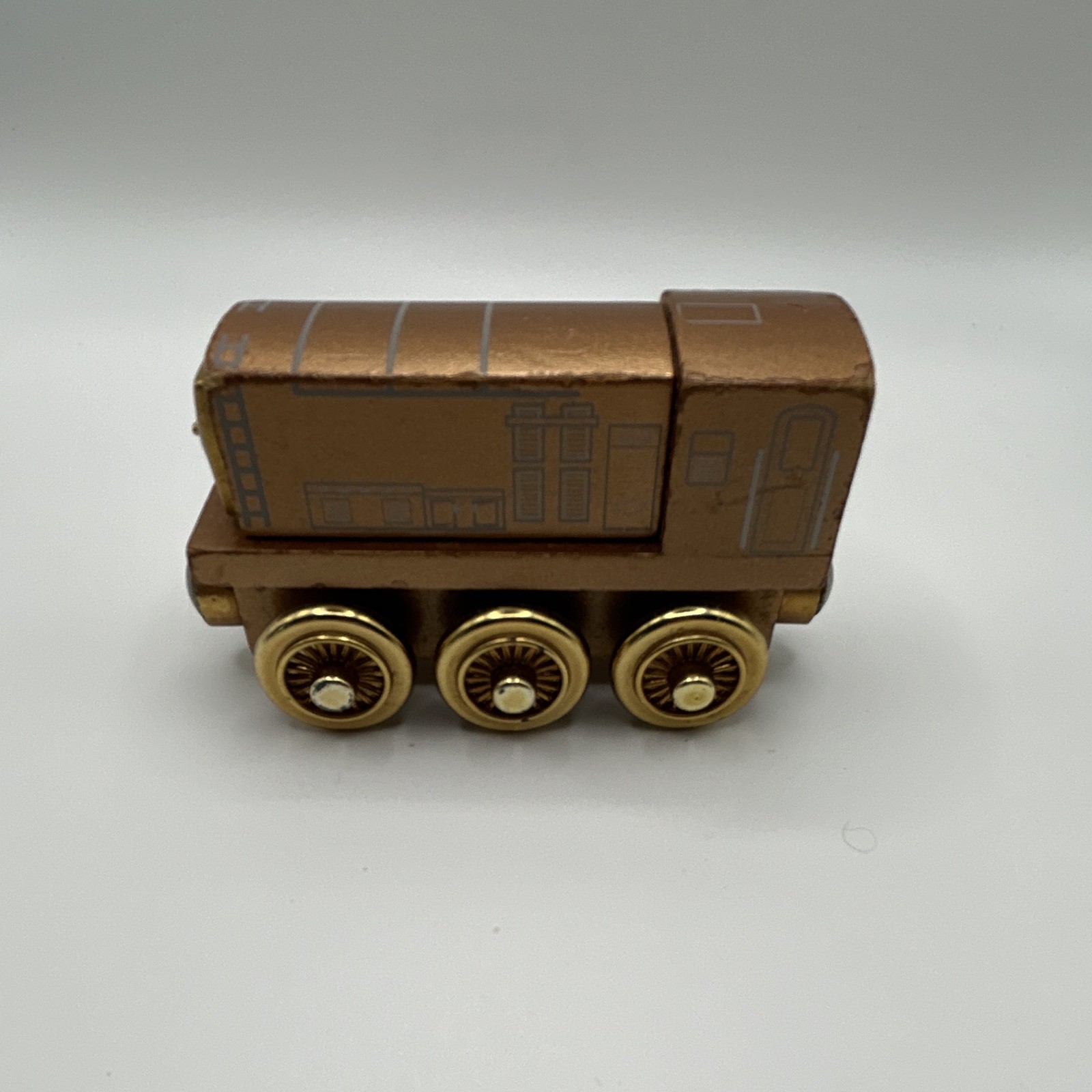 Thomas & Friends Wooden Railway Train Limited Edition 60 Year Gold Engine