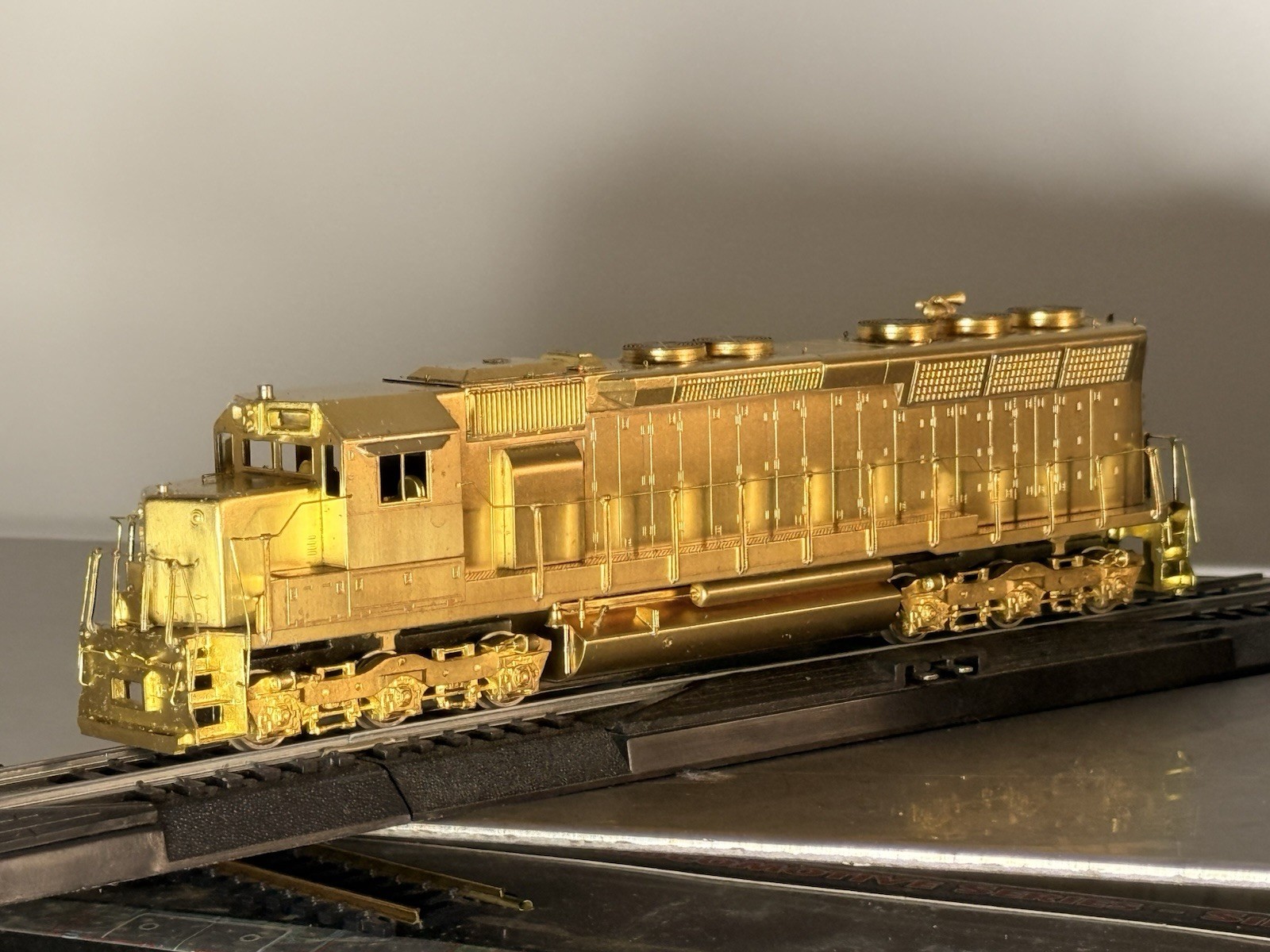 The Train Shop HO Brass SD-45 STD. Diesel Locomotive – Unpainted, Tested & NOS!