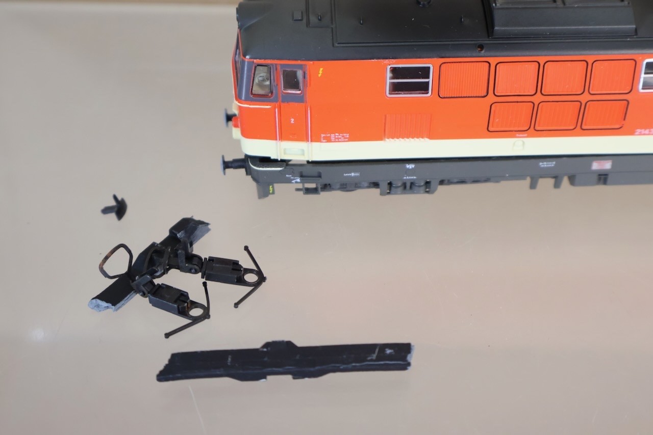 KLEIN MODELLBAHN 2143 004 REPAIR OBB ÖBB BR DIESEL LOCOMOTIVE om