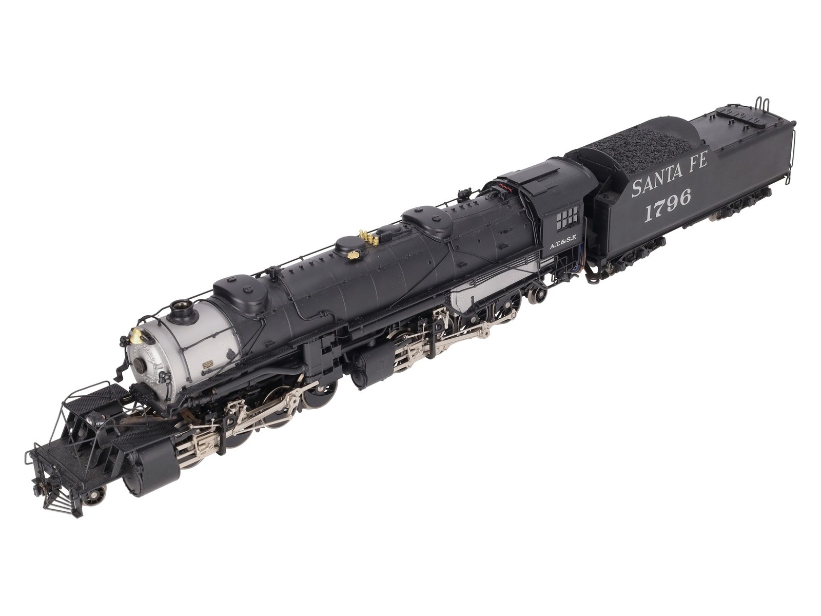 3rd Rail 1796 O Brass Santa Fe Y-3 2-8-8-2 Steam Locomotive & Tender #1796 EX
