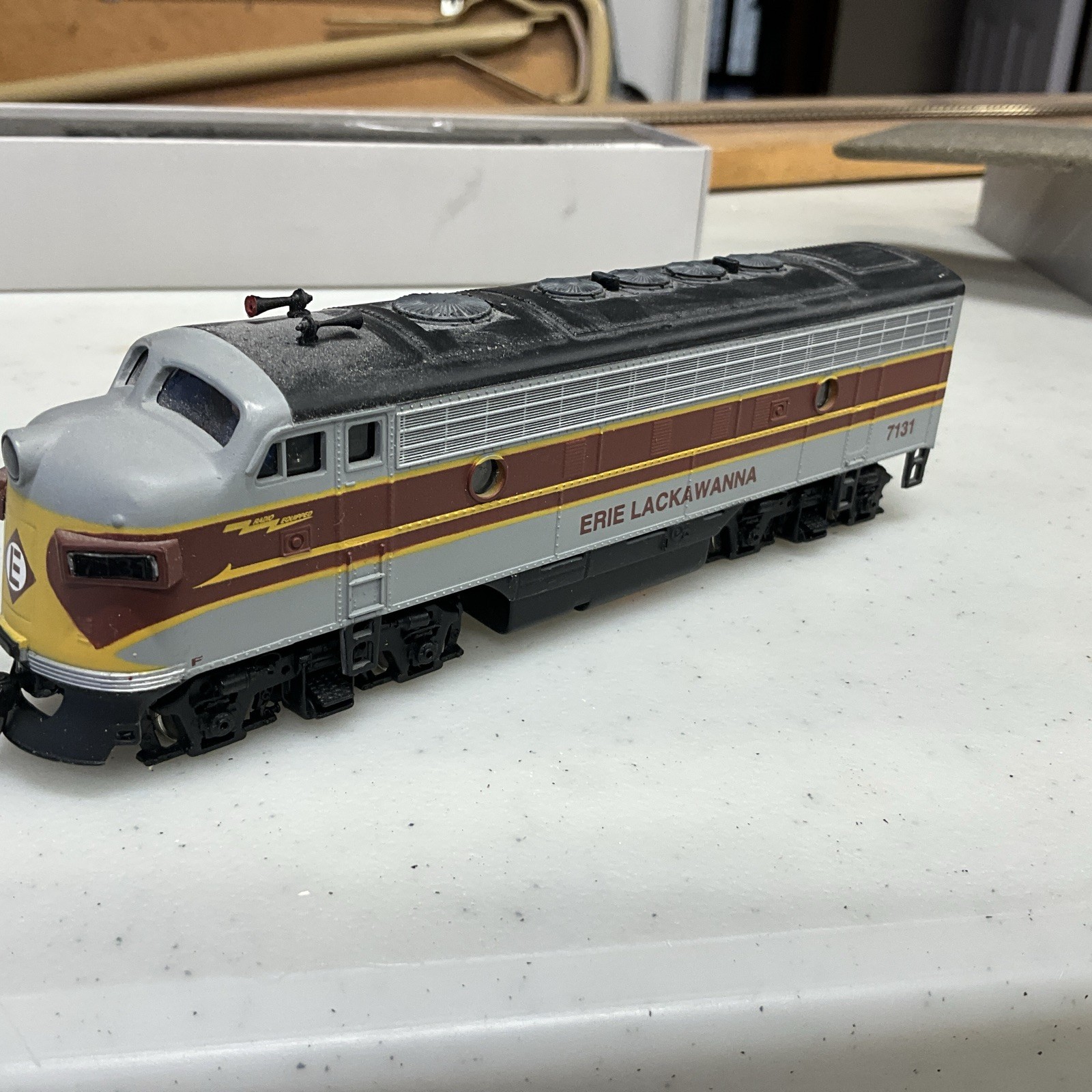Bachman Plus EMD F7A Erie Lackawanna #7131 Diesel Locomotive