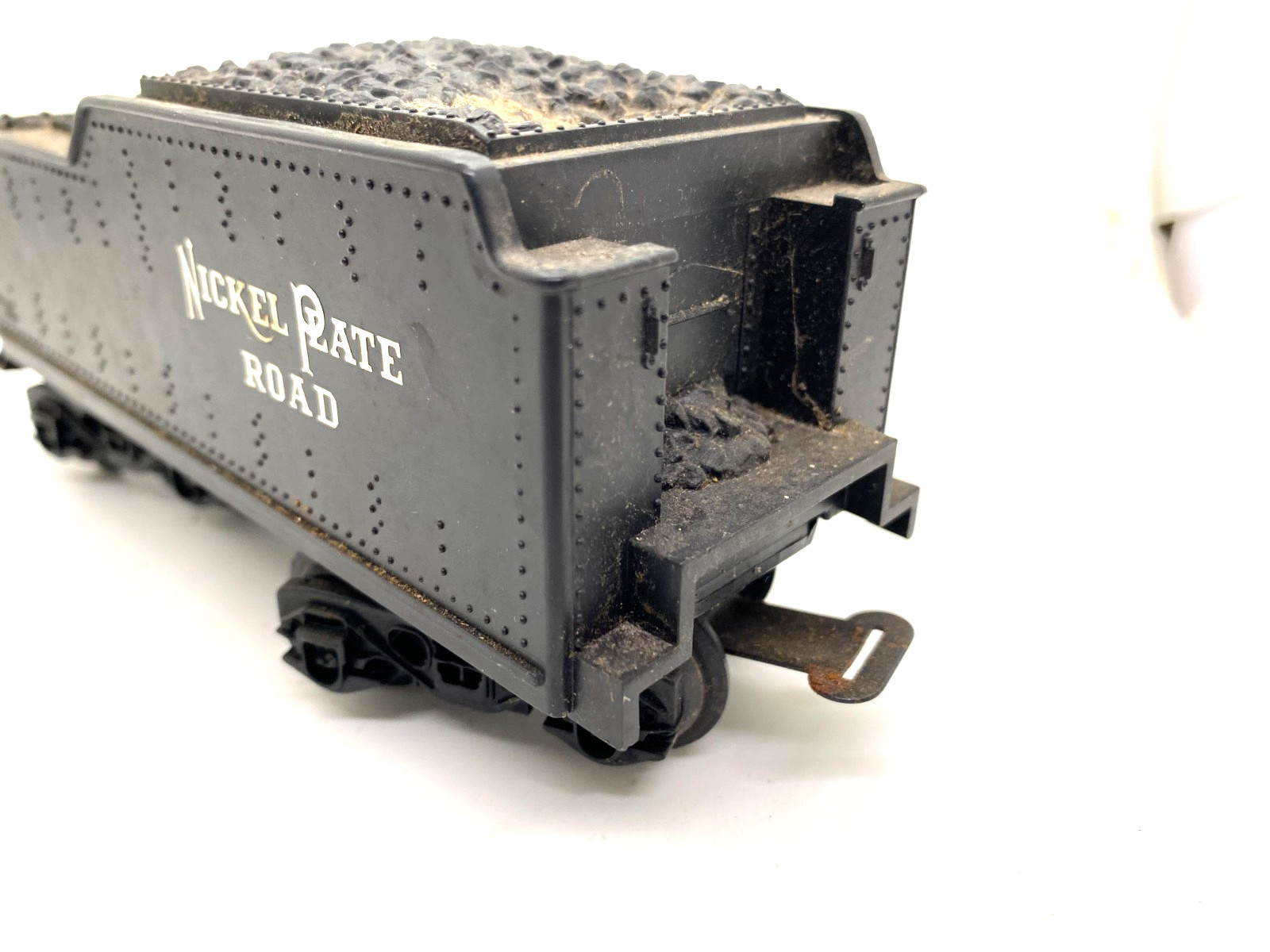 Vintage Lionel Nickel Plate Road Tender O Gauge Coal Car Black