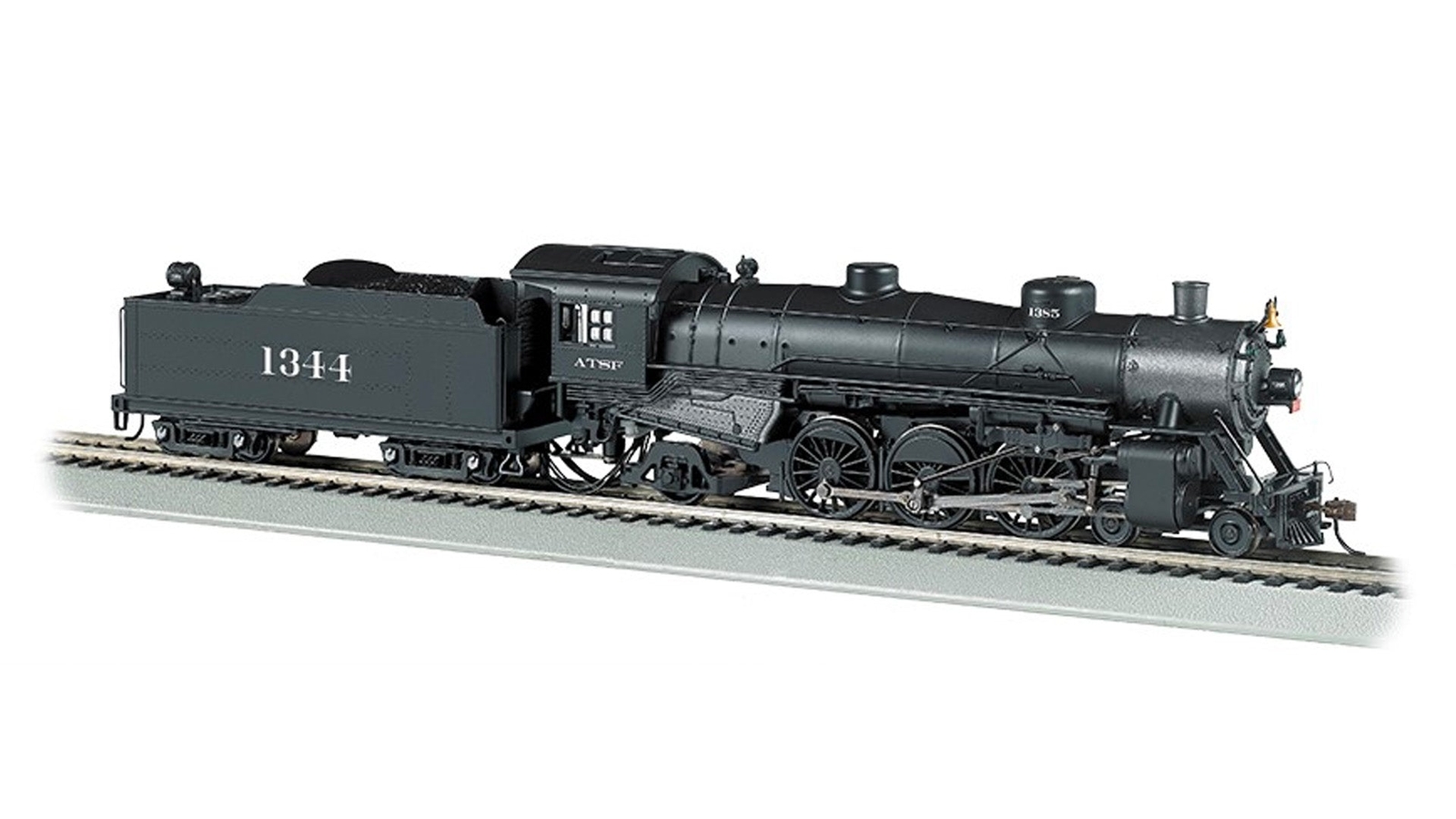 Bachmann 52901 HO Scale 4-6-2 USRA Light Pacific Steam Locomotive Santa Fe ATSF