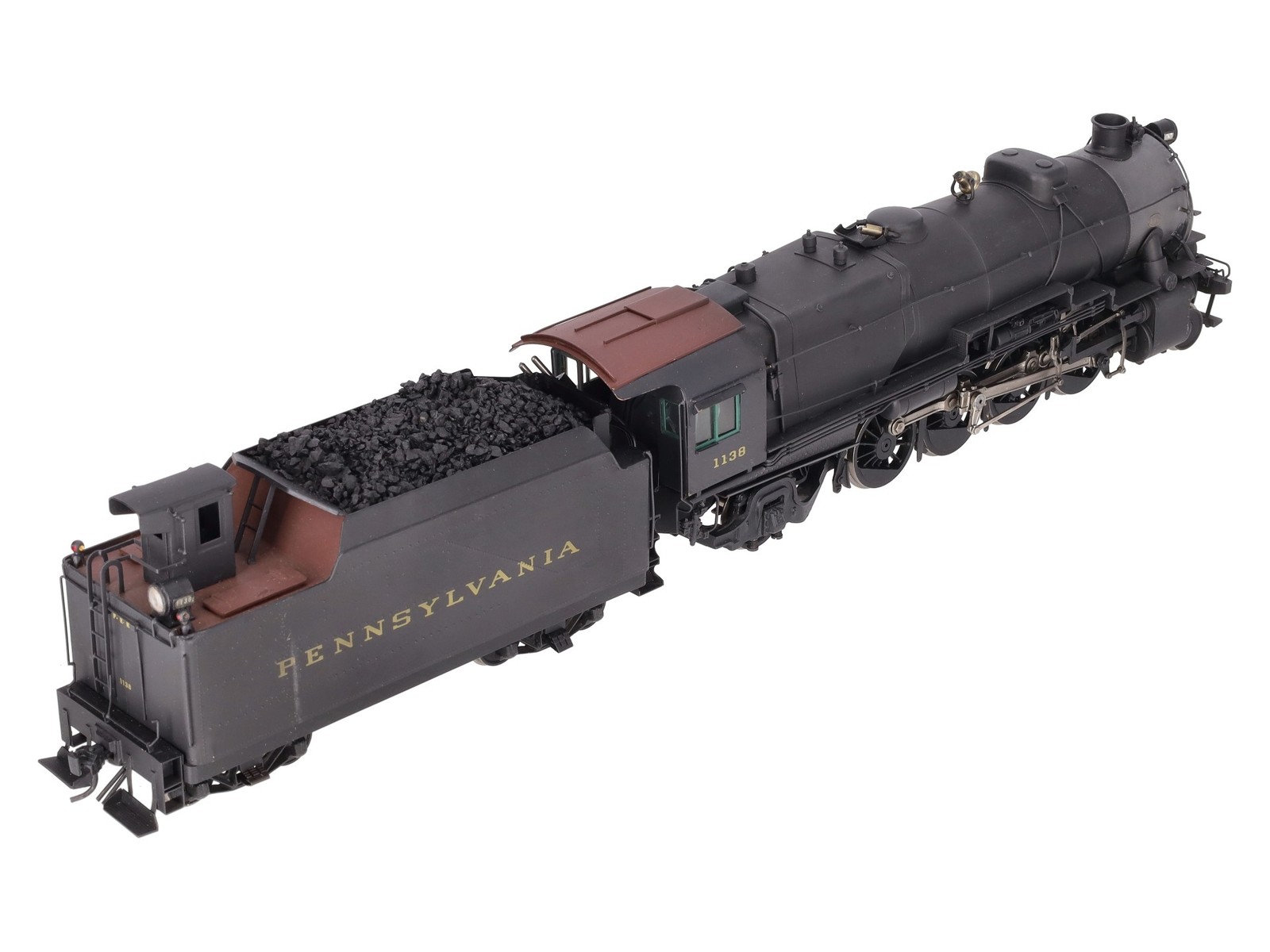 KTM Scale Models 1138 O Brass Pennsylvania 2-8-2 L-1 Steam Locomotive #1138/Box