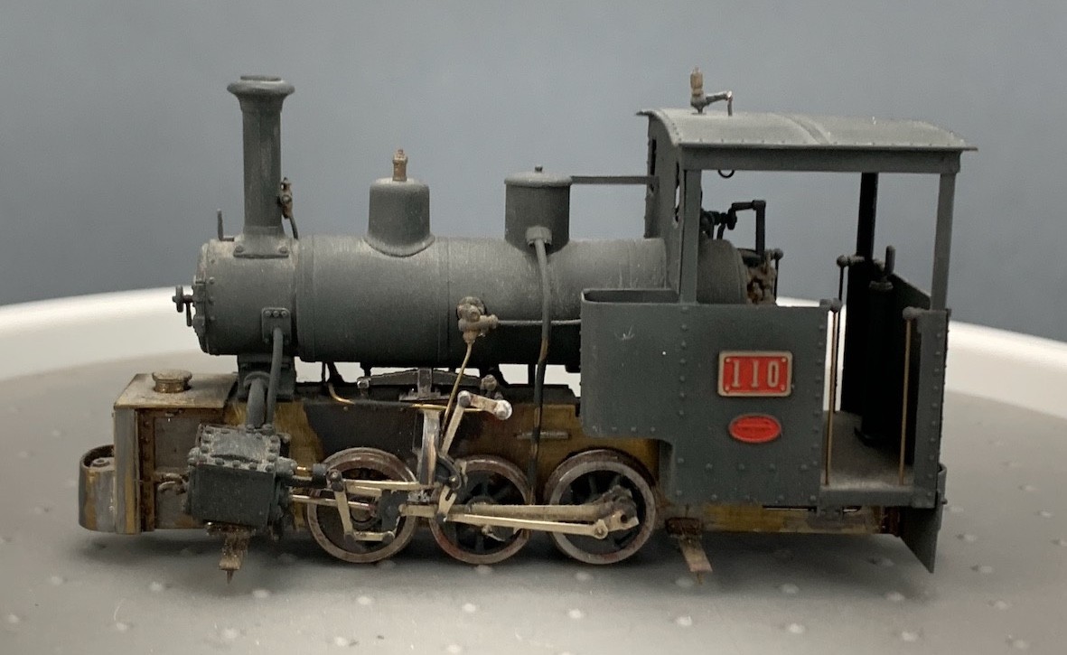 1:43 On2 Wrightlines Hudson Hudswell 0-6-0WT Steam Locomotive #110 JER O3401