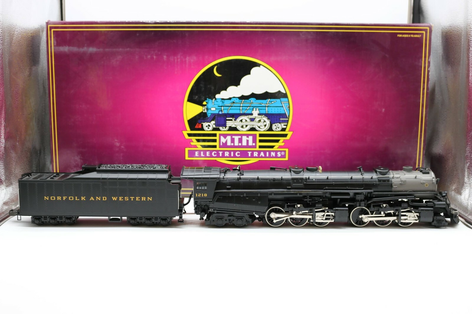 MTH Premier 20-3036-1 N&W Class A 2-6-6-4 #1218 O Scale 3-Rail Proto-Sound 1.0 O