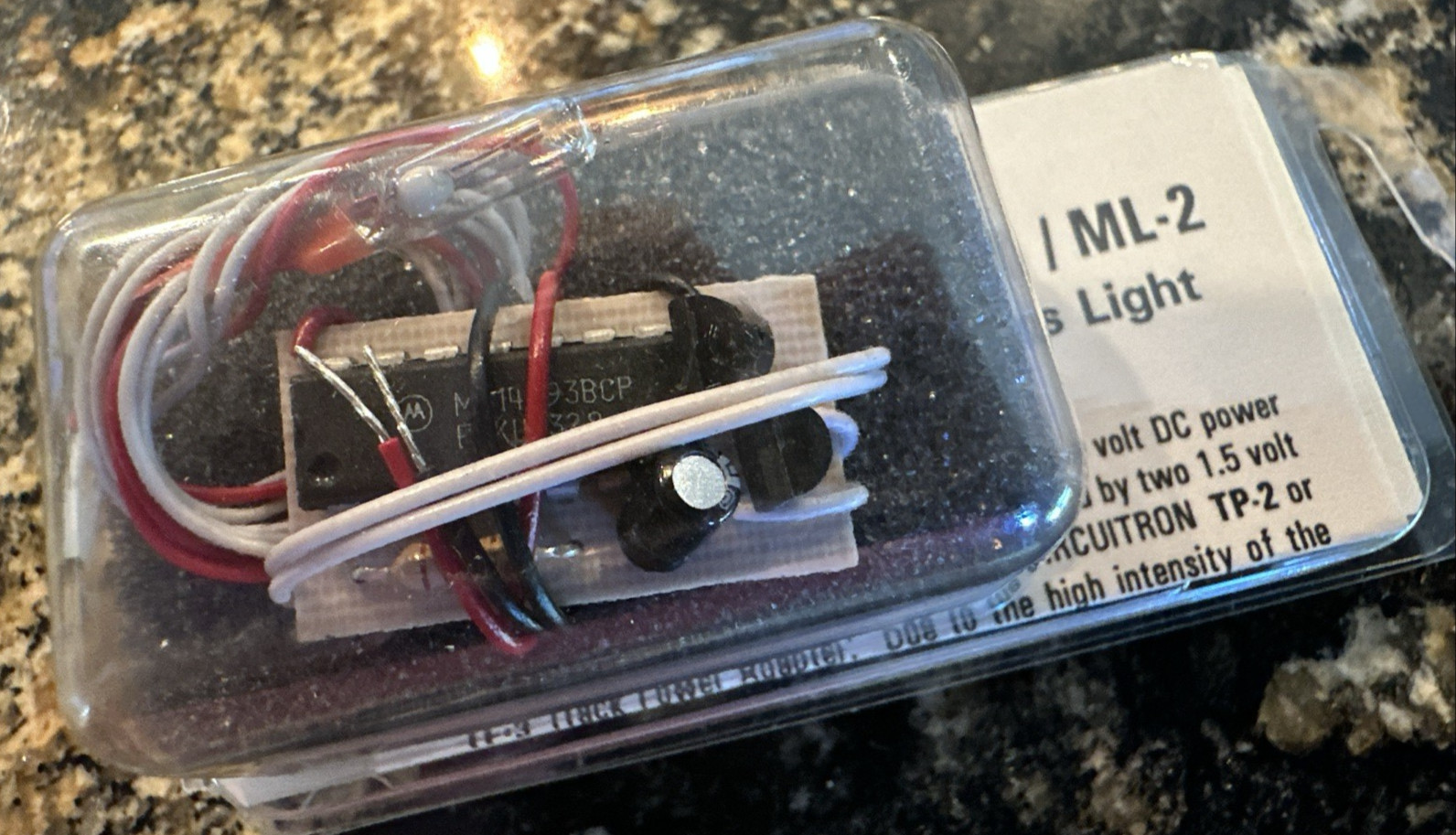 Circuitron #800-1500 MARS Light Model ML-1 Single Lamp Style 1:87 NIP!