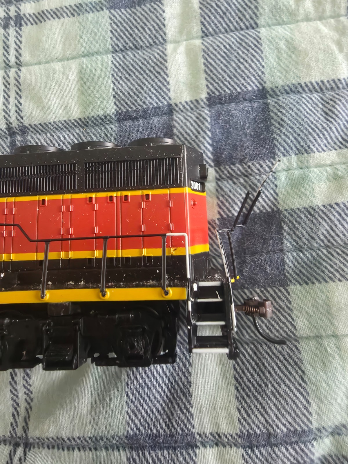 Bachmann HO BNSF GP40 Loco No Box #3001 LN 13329