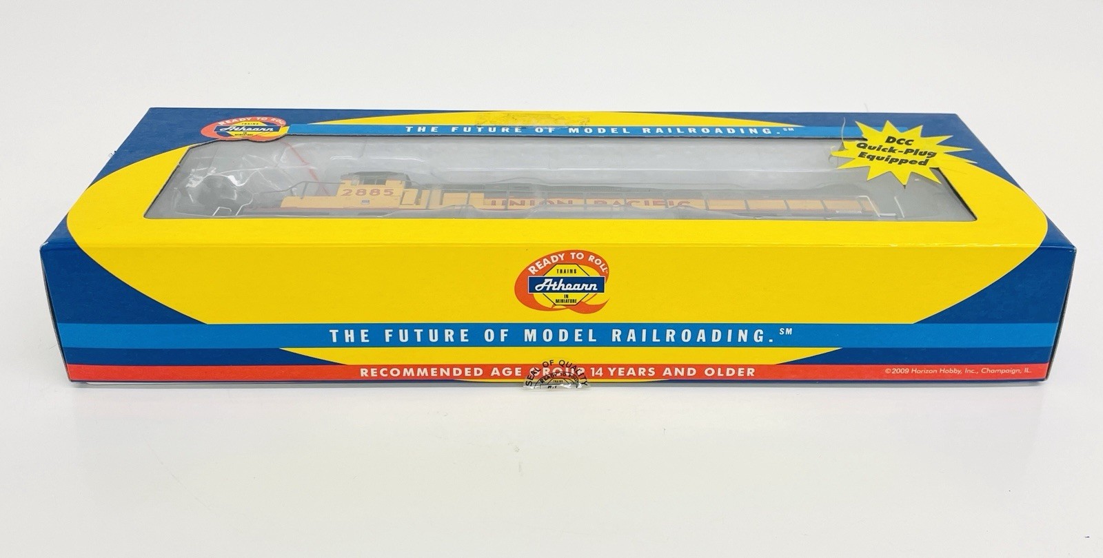Athearn HO Union Pacific SD40T-2 Diesel w/ PTC Cabinet #2885 DCC No Sound 95138