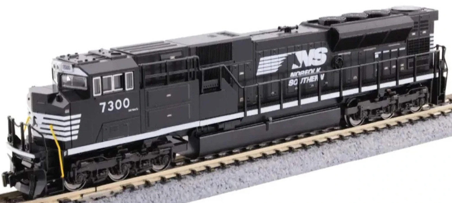 KATO 1768561 N SCALE SD70ACU NS Cab Headlight 7337 DC, DCC READY 176-8561