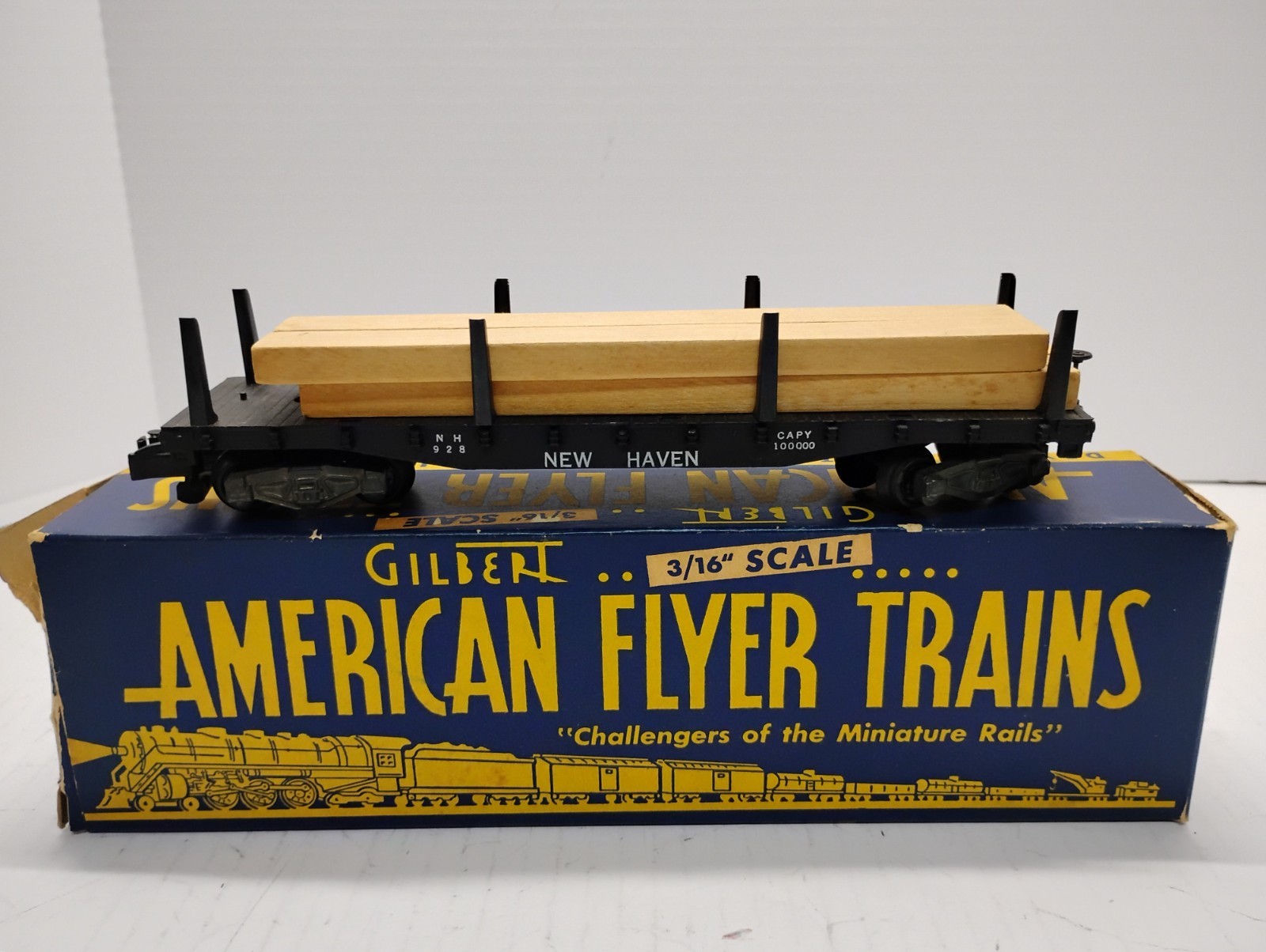 AMERICAN FLYER LINES C&NW #283 SET FROM 1956 WITH EXTRAS S GAUGE/USED