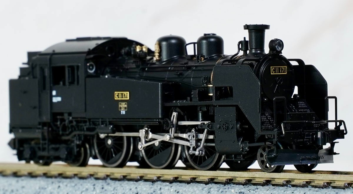 kato 2021-1, JNR Steam Locomotive c11-171, n scale, NIB, ships from the USA