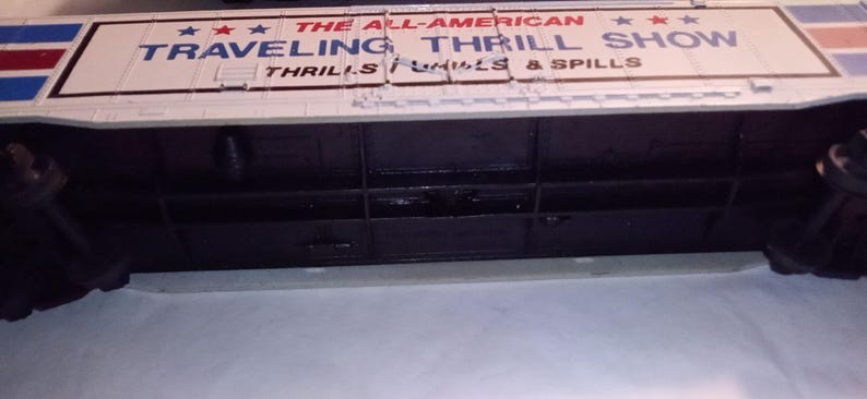 Vintage Bachmann HO Gauge All American Powertrain Locomotive Boxcar Caboose