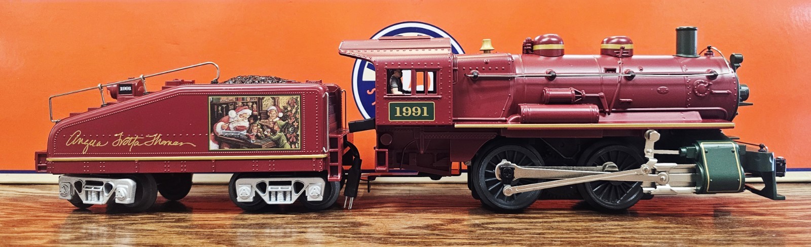 Lionel 6-38692 O Gauge Angela Trotta Signature 0-4-0 Steam Locomotive /BRAND NEW
