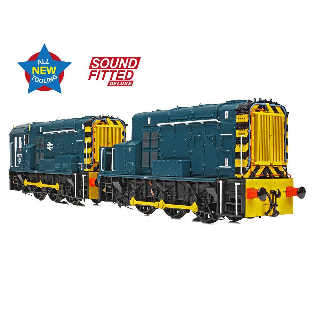 Bachmann 35-946SFX OO Gauge Class 13 13003 BR Blue DCC SOUND DELUXE