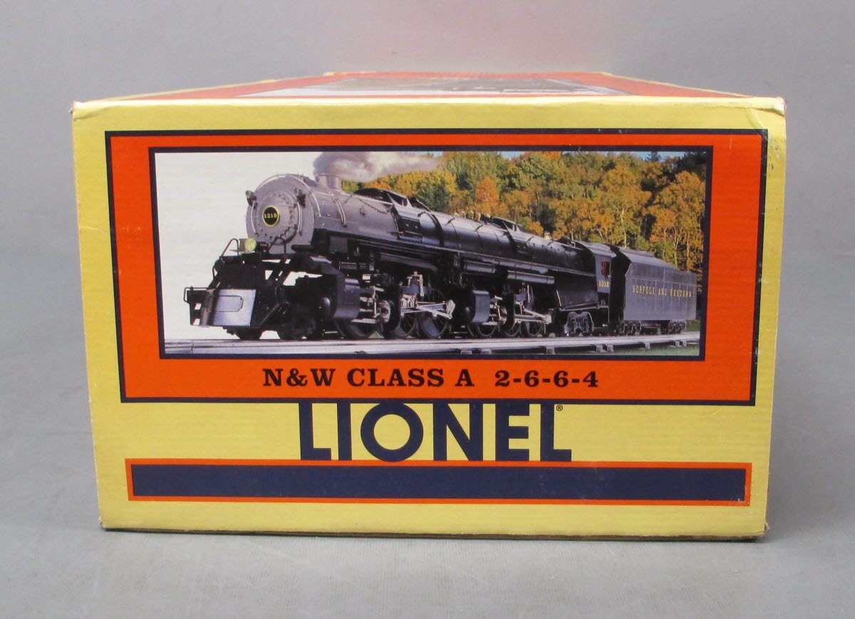 Lionel 6-28052 O Gauge N&W Class A Articulated 2-6-6-4 Steam Loco & Tender #1218
