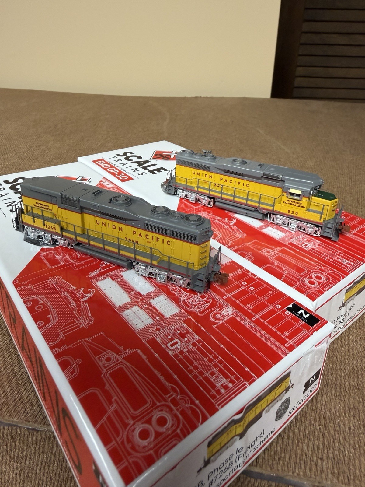 N Scale Scaletrains Rivet Counter Union Pacific GP30 And GP30B