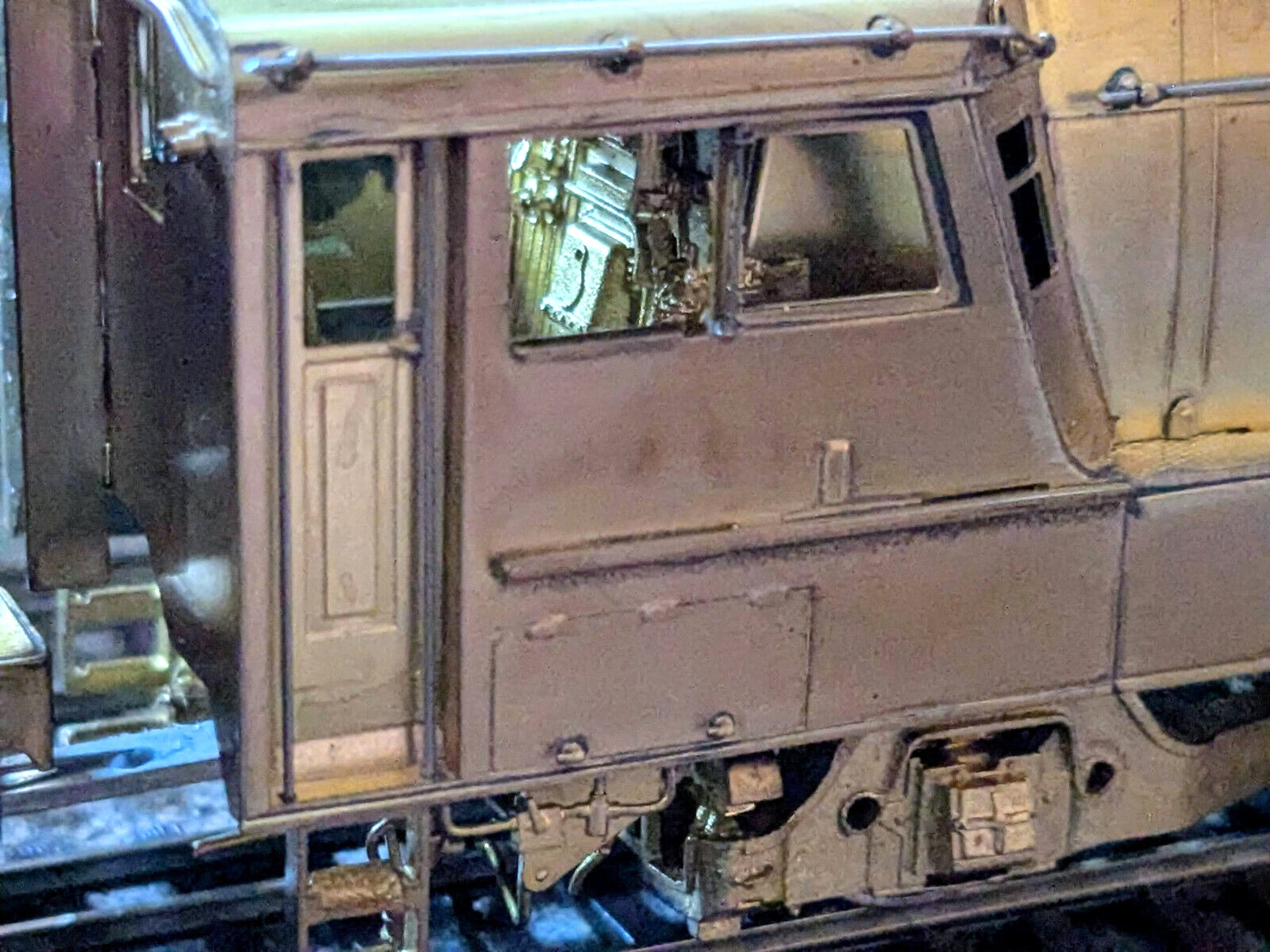 **1 OF 100! OVERLAND BRASS MILW RD CLASS A 4-4-2 #3-4 MODERNIZED HO *”RUNS G@@D!