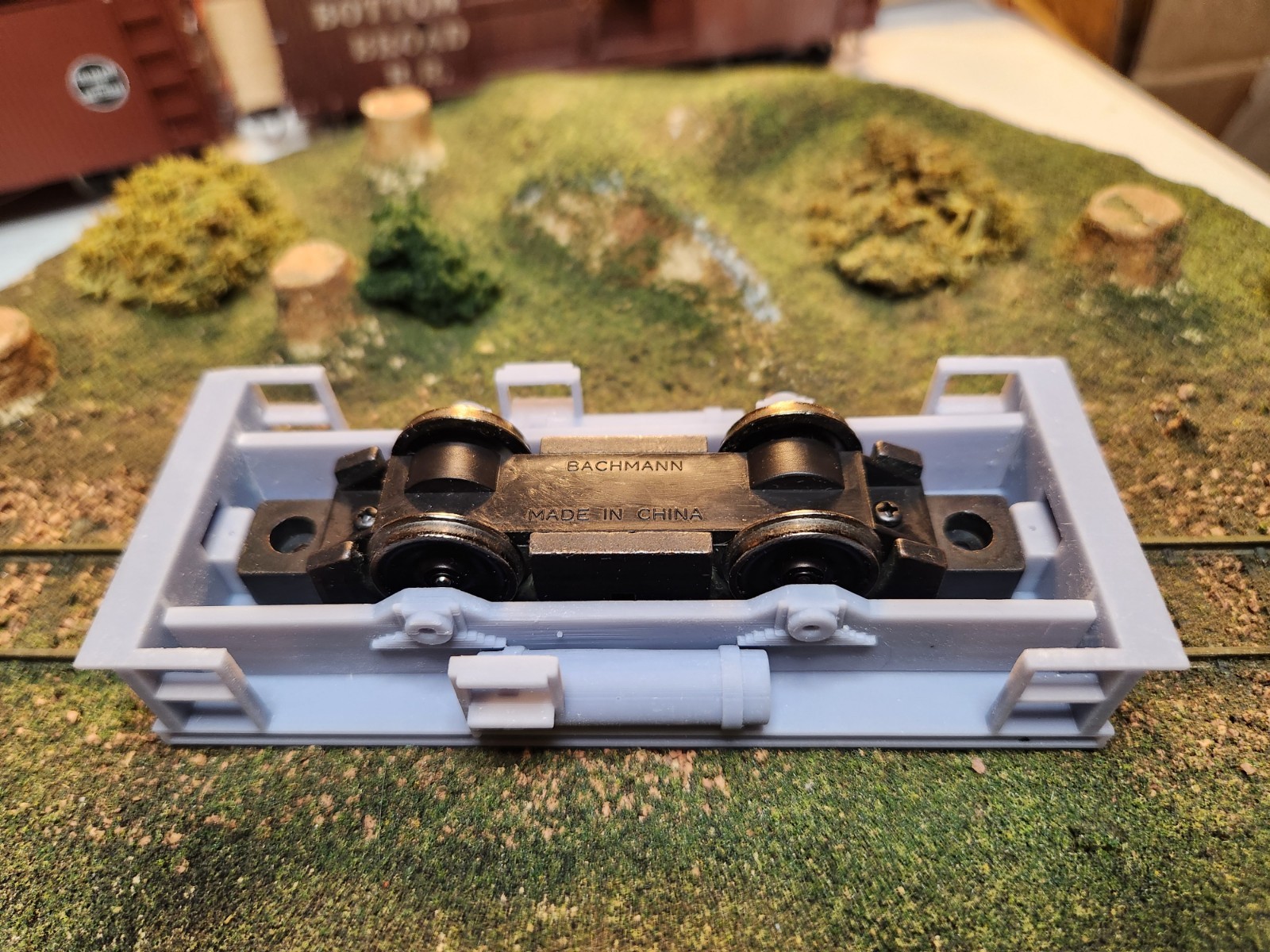 On30 Freelance Center Cab Switcher Kit 3D Printed For Bmann On30 Street Car Mech
