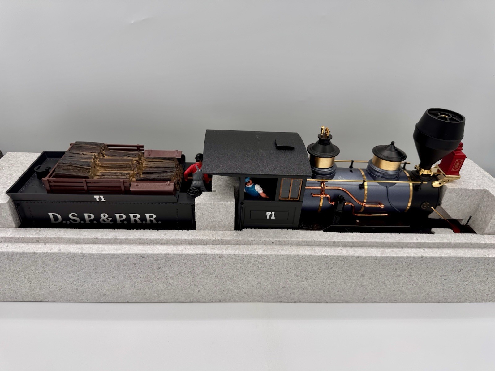 LGB 2028D DSP&PRR Mogul Steam Locomotive