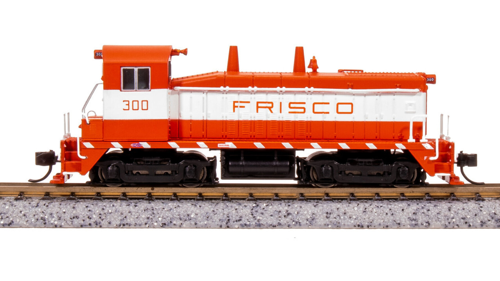 Broadway Limited 7520 N Scale SLSF EMD SW7 Red & White Diesel Locomotive #300