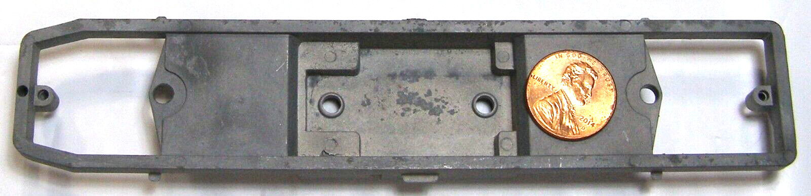 Unknown Brand Die Cast HO Scale Model RR Locomotive Chassis RTC