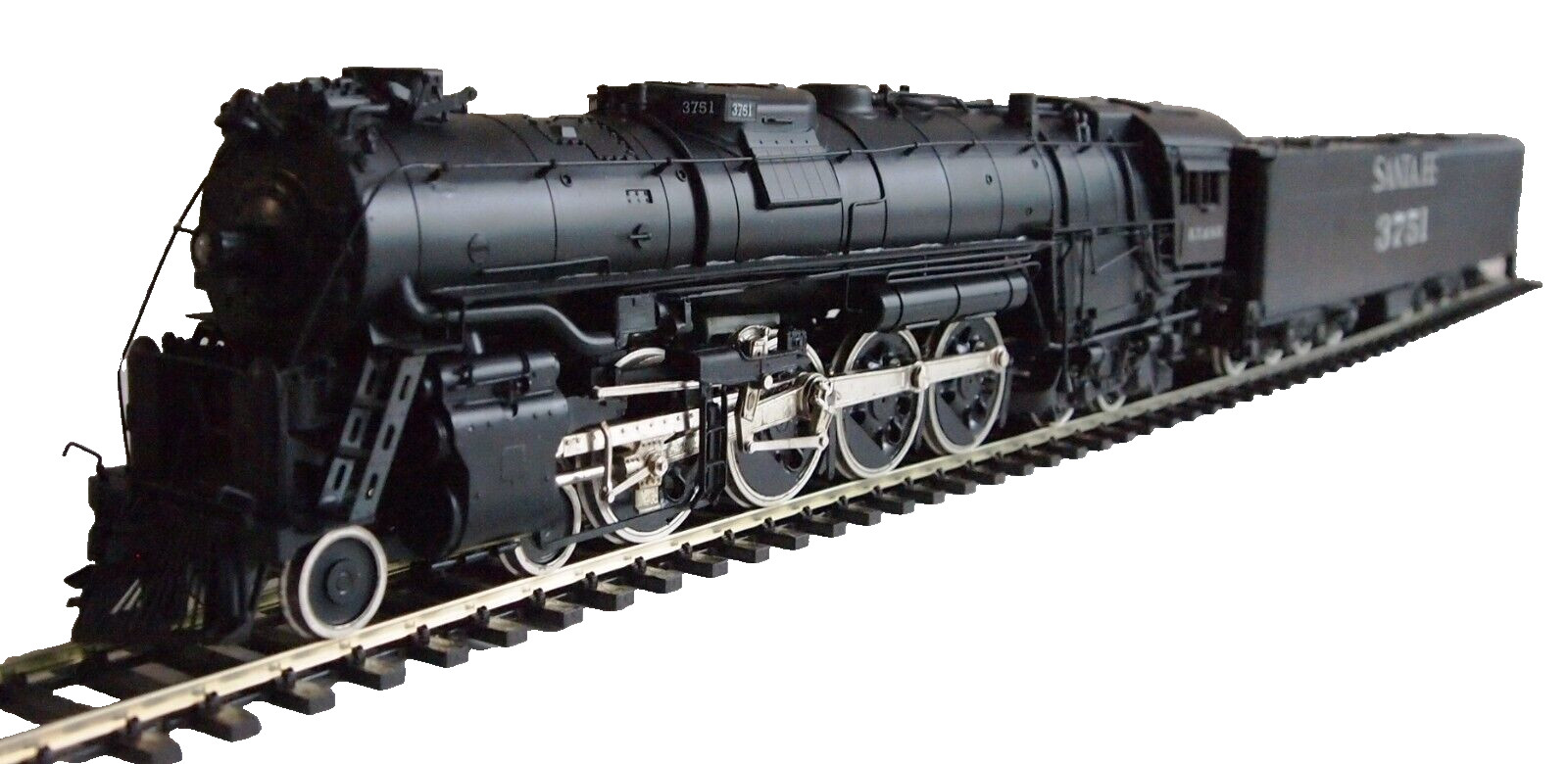 KTM Models 2310 – Santa Fe 3781 ATSF 4-8-4 Class 2900 – 0 Gauge 2 Rail 20v Loco