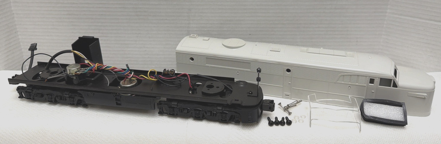RAIL KING BY MTH ALCO PA DIESEL A-UNIT POWERED UNDECORATED. NEW PARTS. #1