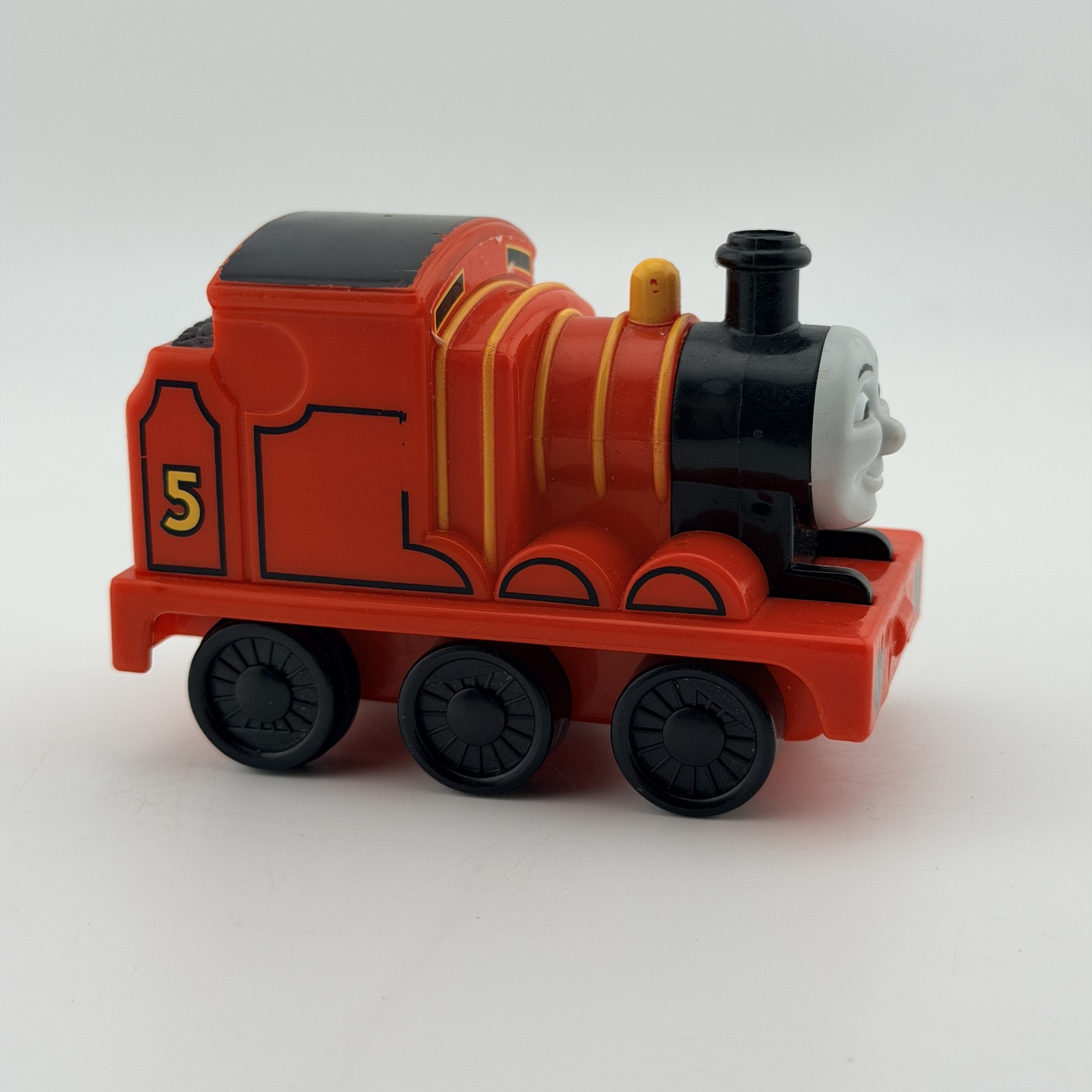 Thomas & Friends James the Red Engine Push Along Toy Train Mattel 2009