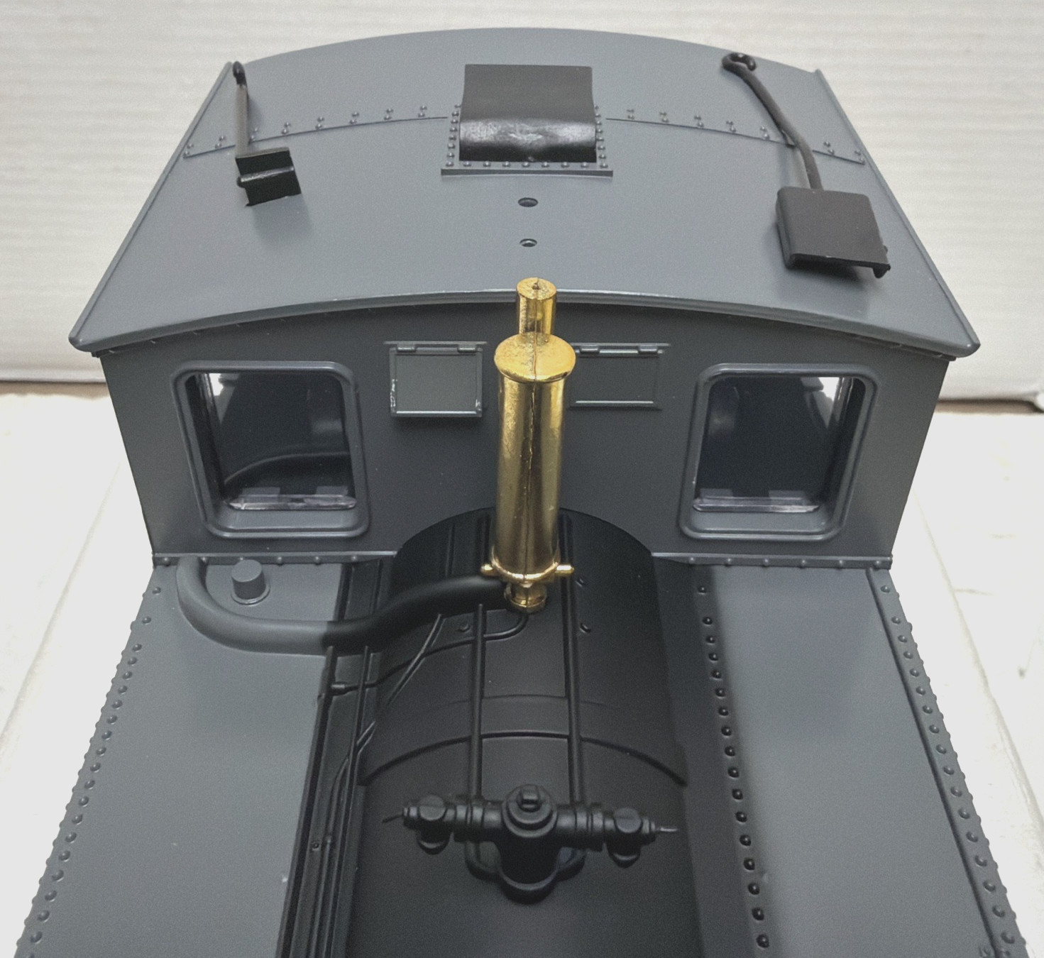 LGB LEHMANN G-GAUGE 2070D TANK STEAM LOCOMOTIVE U43 GRAY IN OB