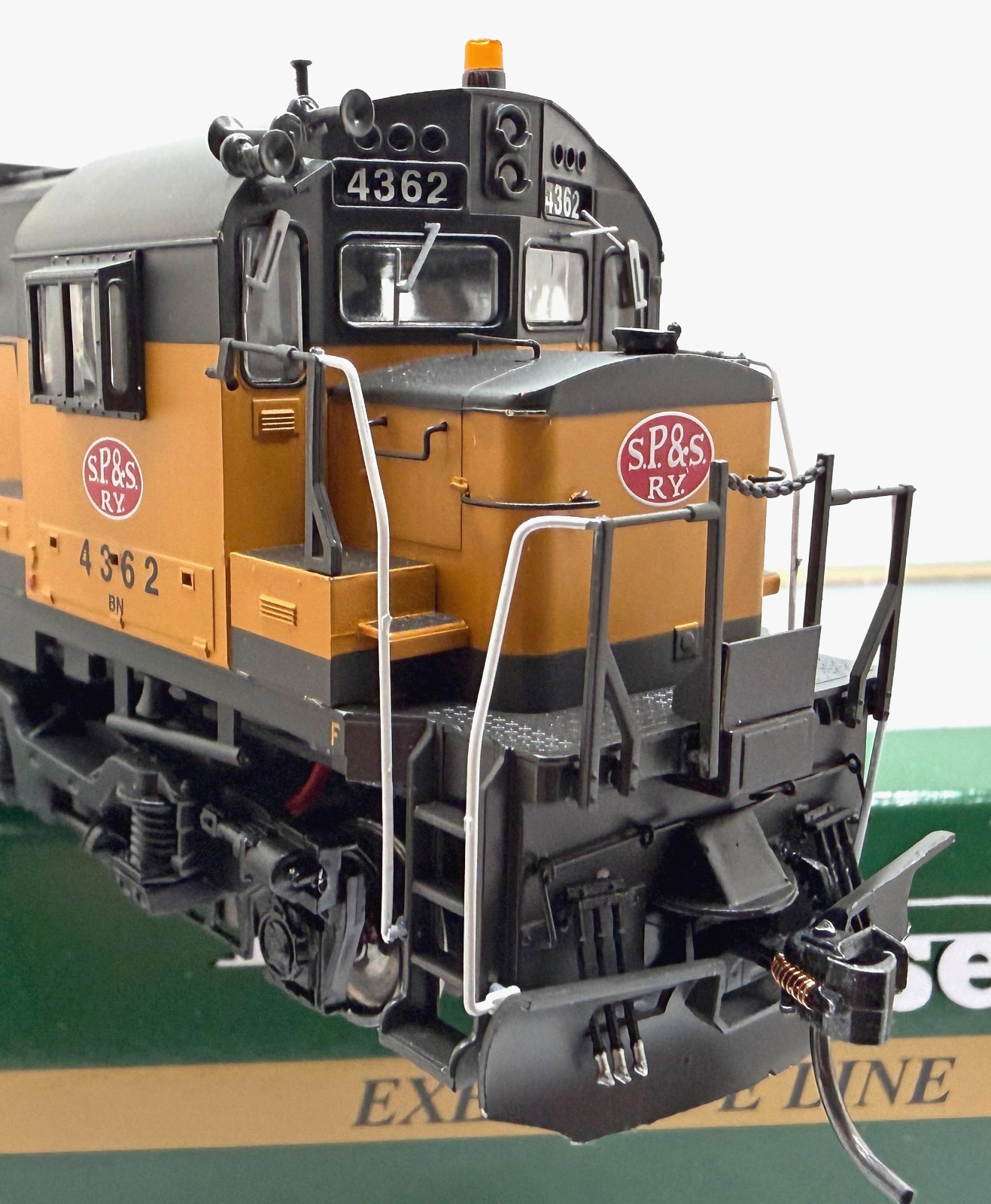HO BOWSER 24413 ALCO C-636 SPOKANE PORTLAND & SEATTLE SP&S # 4362 DCC SOUND INST